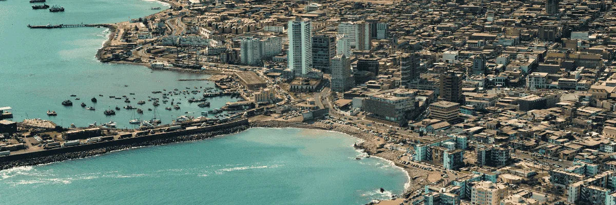 Zonas rojas en Iquique