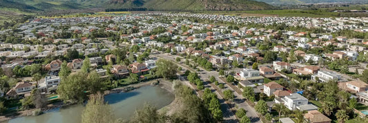 vista aérea de colina